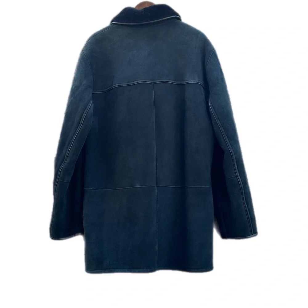 Vintage Autunno Shearlings 100% Sheepskin Coat Made in Turkey, Men’s Medium